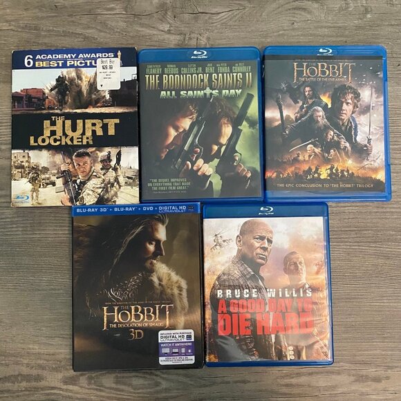 Lot of 14 BluRay Movies Batman Star Trek Hobbit Etc - Picture 3 of 6